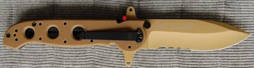 CRKT Columbia River M21-14DSFG Special Forces Folding, Combo Blade CR2114DSFG