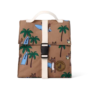 Cry Wolf Insulated Lunch Bag Surf'n Mr Wolf