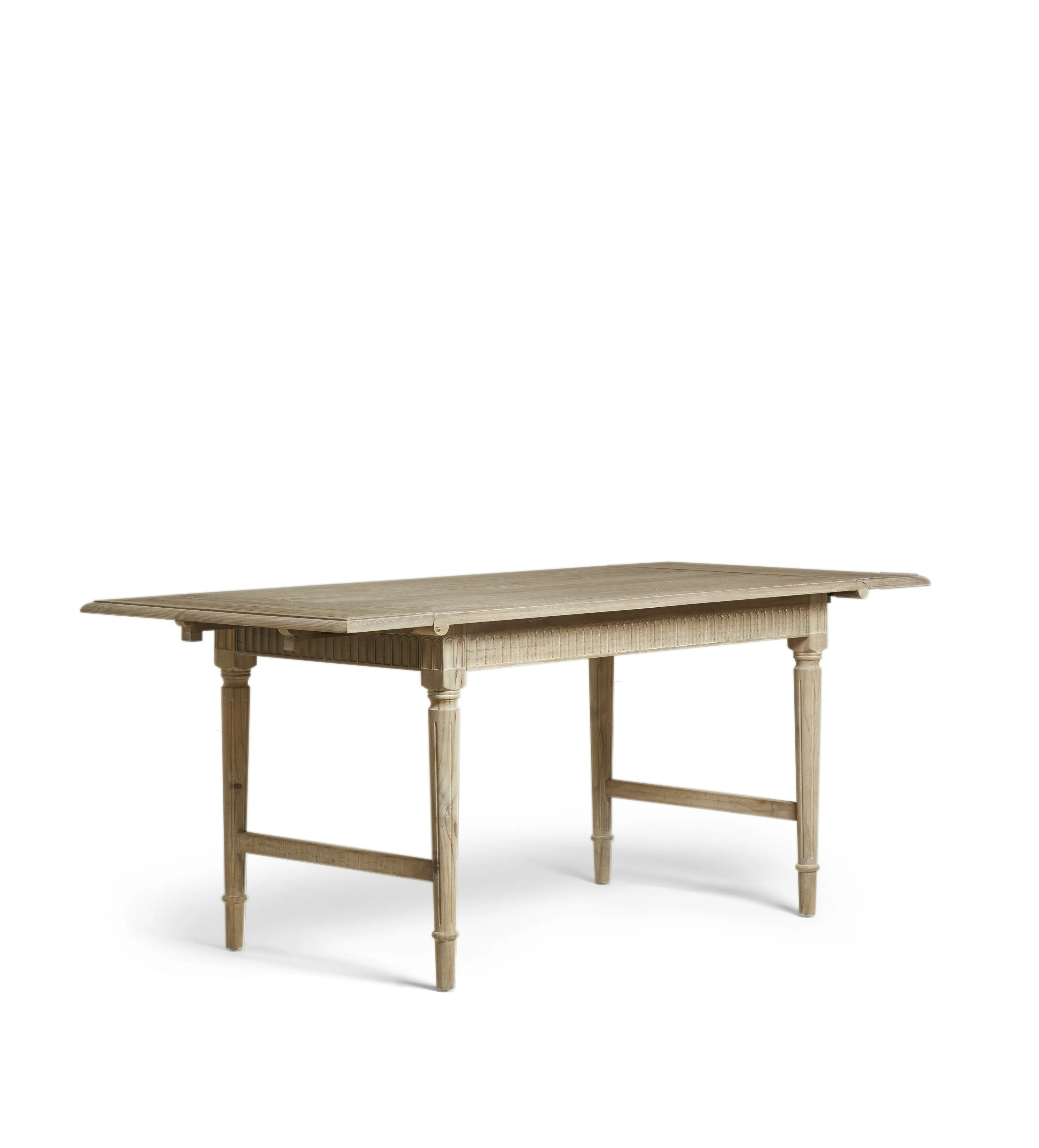Cythera Extendable Dining Table - Distressed Grey