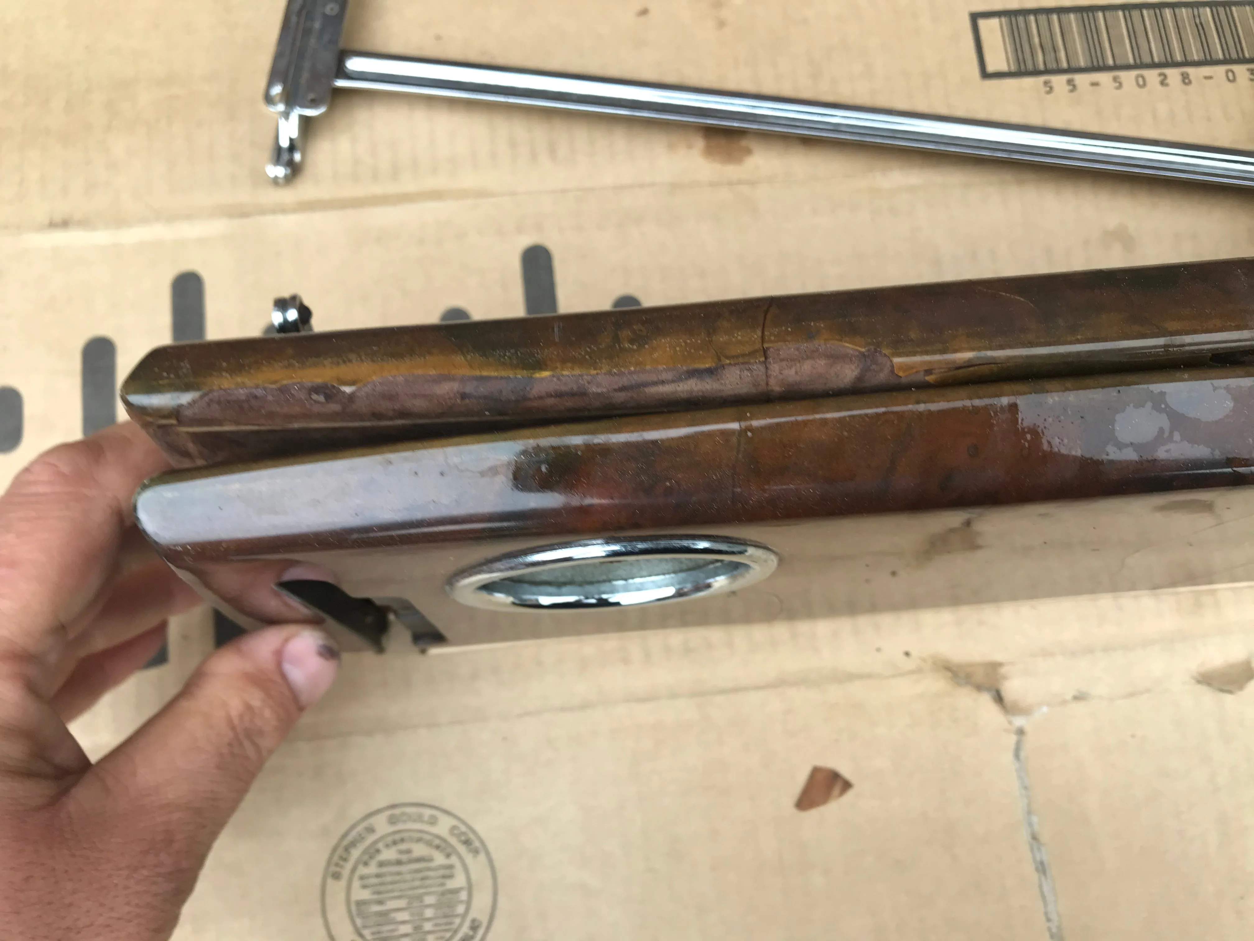 Daimler Jaguar XJ40 walnut veneer rear Picnic tables trays