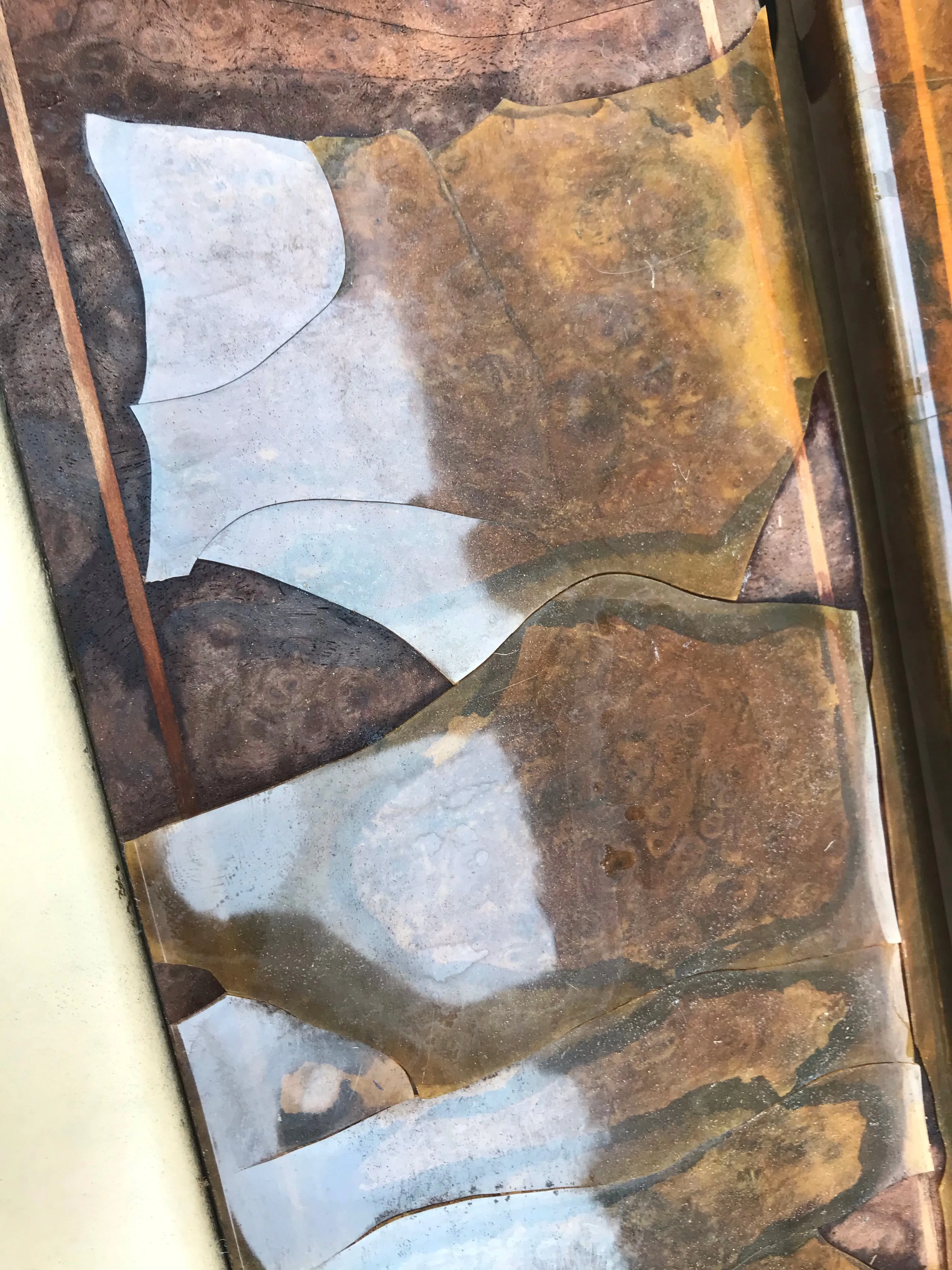 Daimler Jaguar XJ40 walnut veneer rear Picnic tables trays