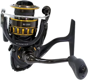 Daiwa BG2000 BG Saltwater Spinning Reel, Black/Gold