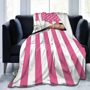Derek Shepherd Blanket Flannel Fleece Printed Throw Blankets Ultra Soft Micro Warm Blanket for All Season Bedding Chair Sofa Couch Bed 50"x40"