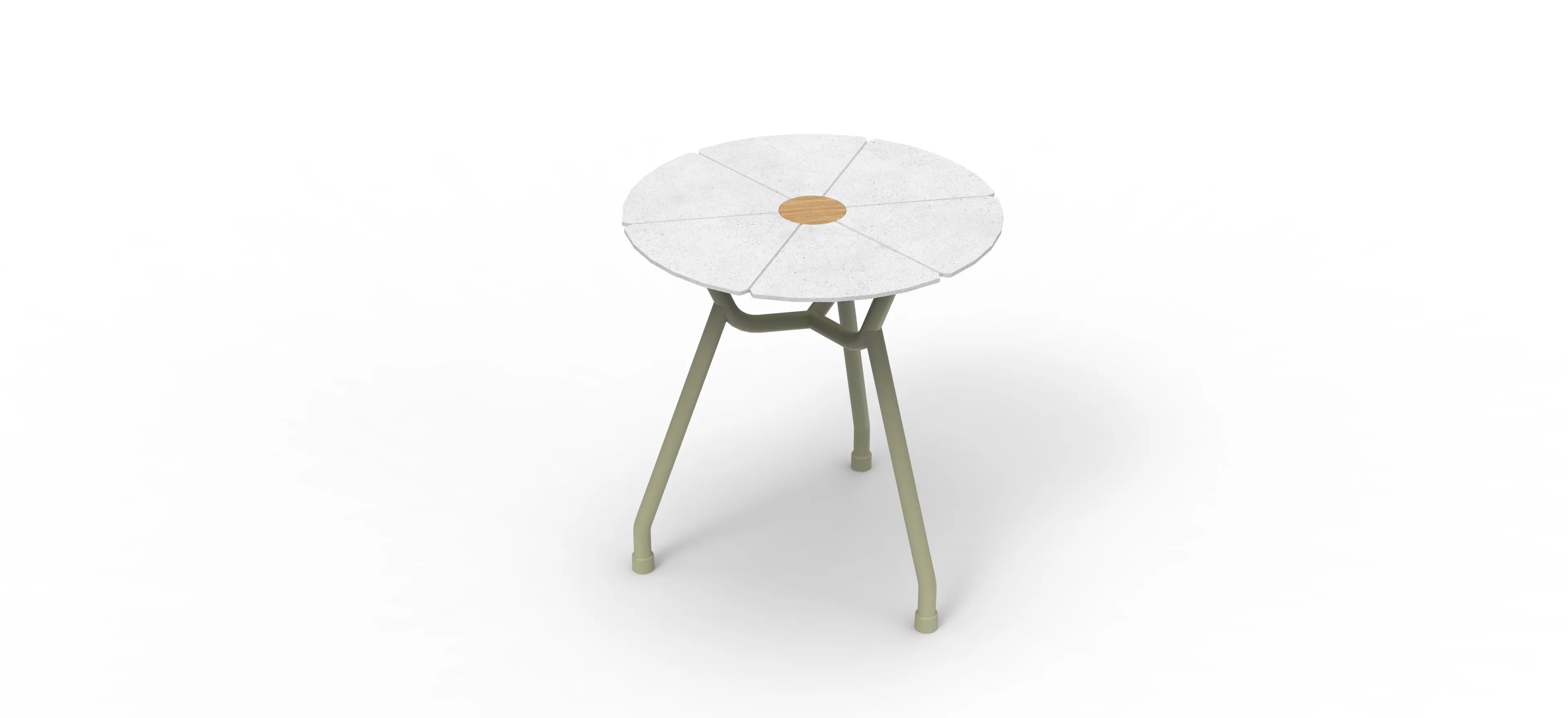 Diamond side table