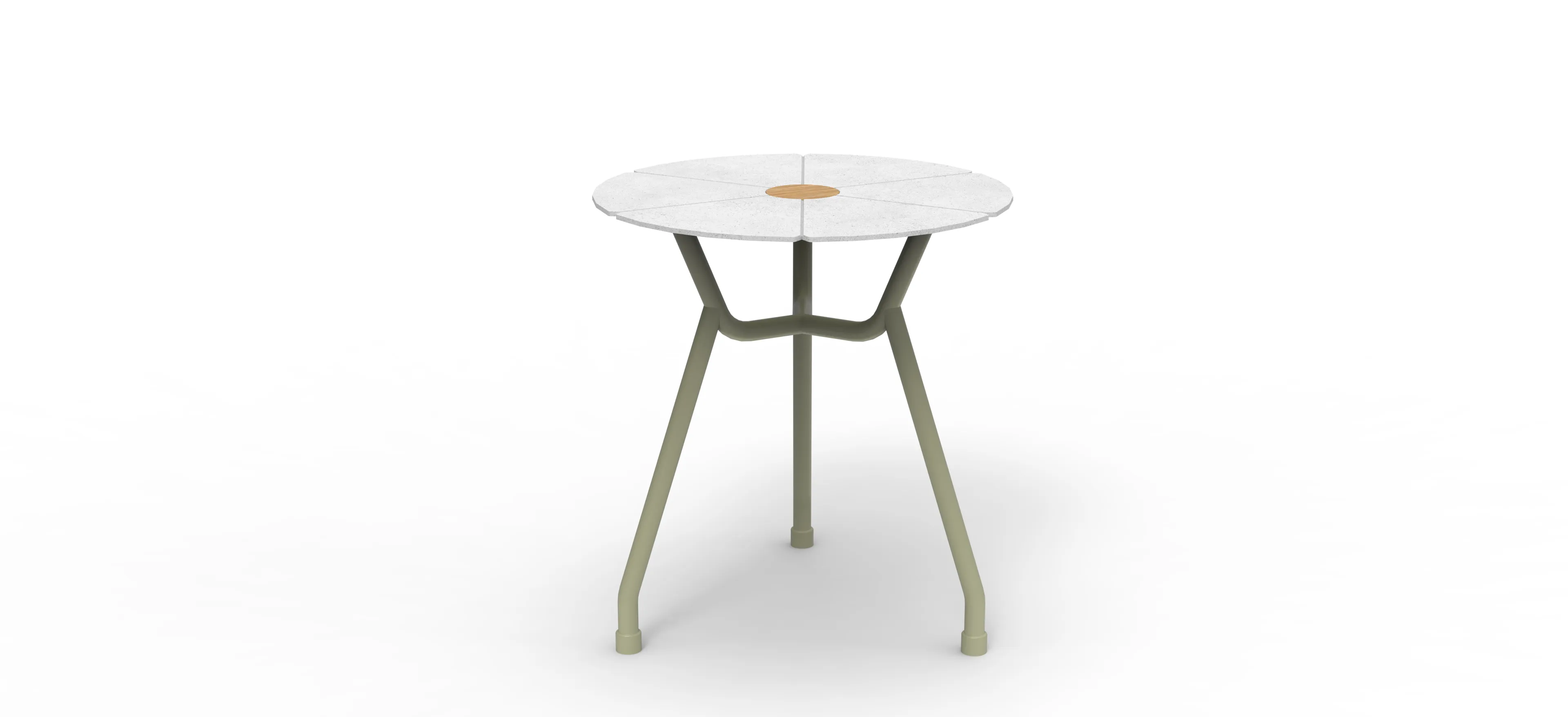 Diamond side table