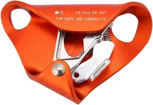 Dioche Climbing Chest Ascender, Rock Climbing Ascender Abdominal Safety Gear Mountaineering Equipment(Orange)