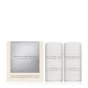 Donna Karan Cashmere Mist Aluminum Free Deodorant Stick Duo Gift Set For Women, 100% Aluminum & Alcohol Free, 2 x 1.7 Oz.