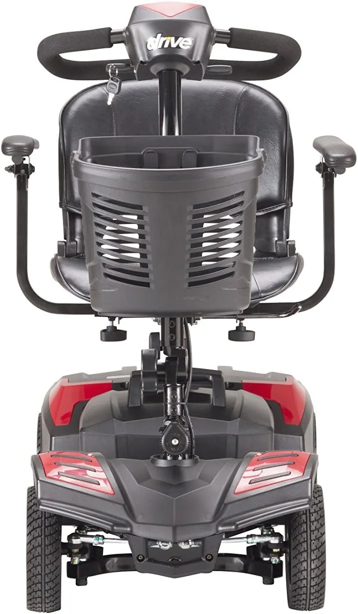 Drive Medical Drive Medical Scout Compact Travel Power Scooter, 4 Wheel