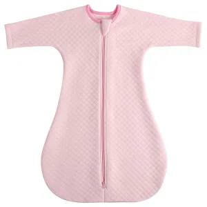 Easy Transition Baby Sleep Sack with Sleeves Soft Cotton Warm 3-6 Months 1.5 Tog, Sleeping Sack Soft Comfortable Wearable Blanket 2-Way Zipper, Sleeping Bag Sleep Sack Unisex Newborn Babies Girl Boy