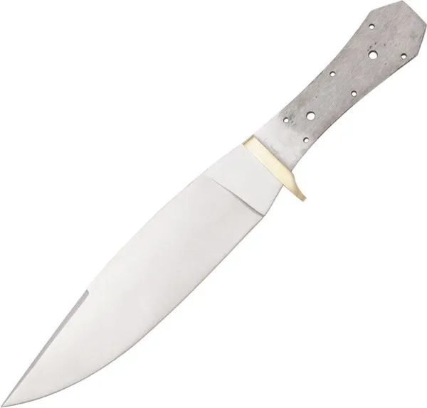 Economy - 12" Alamo Coffin Bowie Stainless Blade W/Brass Finger Guard