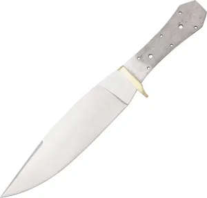 Economy - 12" Alamo Coffin Bowie Stainless Blade W/Brass Finger Guard