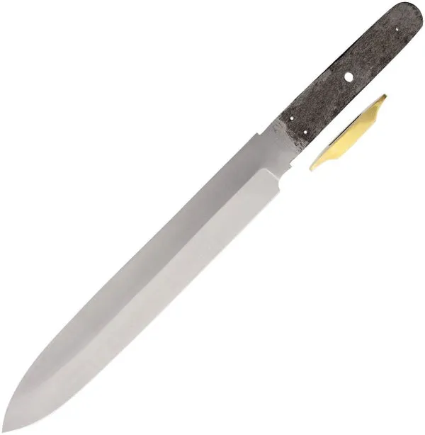 Economy - 14.75" Camp Carbon Steel Blade W/Brass Guard