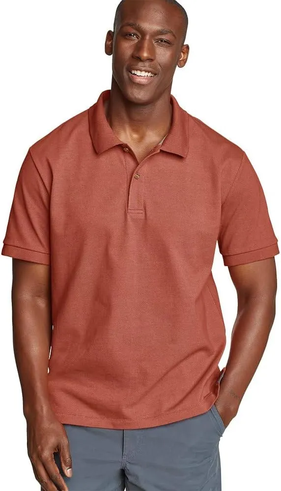 Eddie Bauer Men's Classic Field Pro Short-Sleeve Polo Shirt