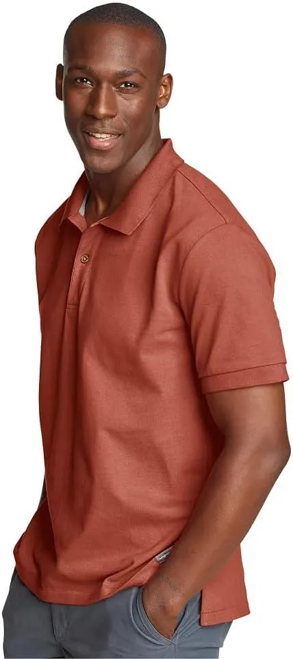 Eddie Bauer Men's Classic Field Pro Short-Sleeve Polo Shirt