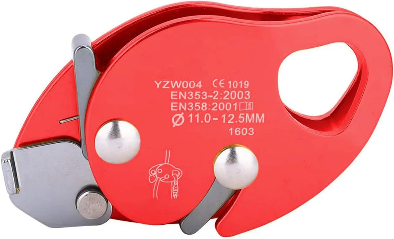 Efficient Auto Locking Rope Device Professional Versatiles Climbing Rope Grab Ensuring and Durability