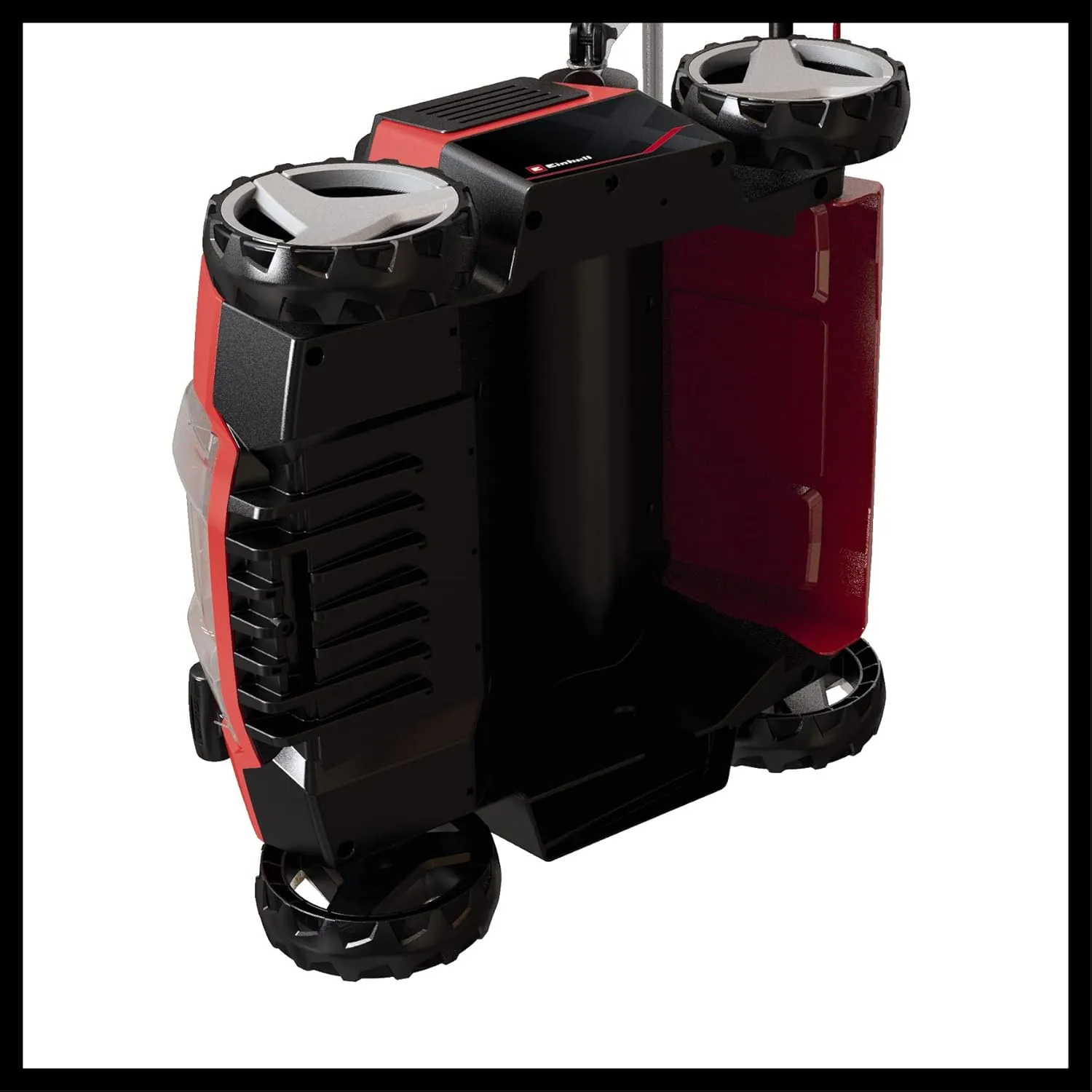 Einhell GE-SA 36/35 Li-Solo Power X-Change Battery Fan (Li-Ion, 36 V, Brushless Motor, 35 cm Roller, 28 L Collecting Bag, Adjustable Working Depth, No Battery)