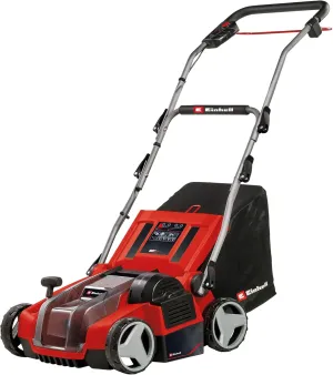 Einhell GE-SA 36/35 Li-Solo Power X-Change Battery Fan (Li-Ion, 36 V, Brushless Motor, 35 cm Roller, 28 L Collecting Bag, Adjustable Working Depth, No Battery)
