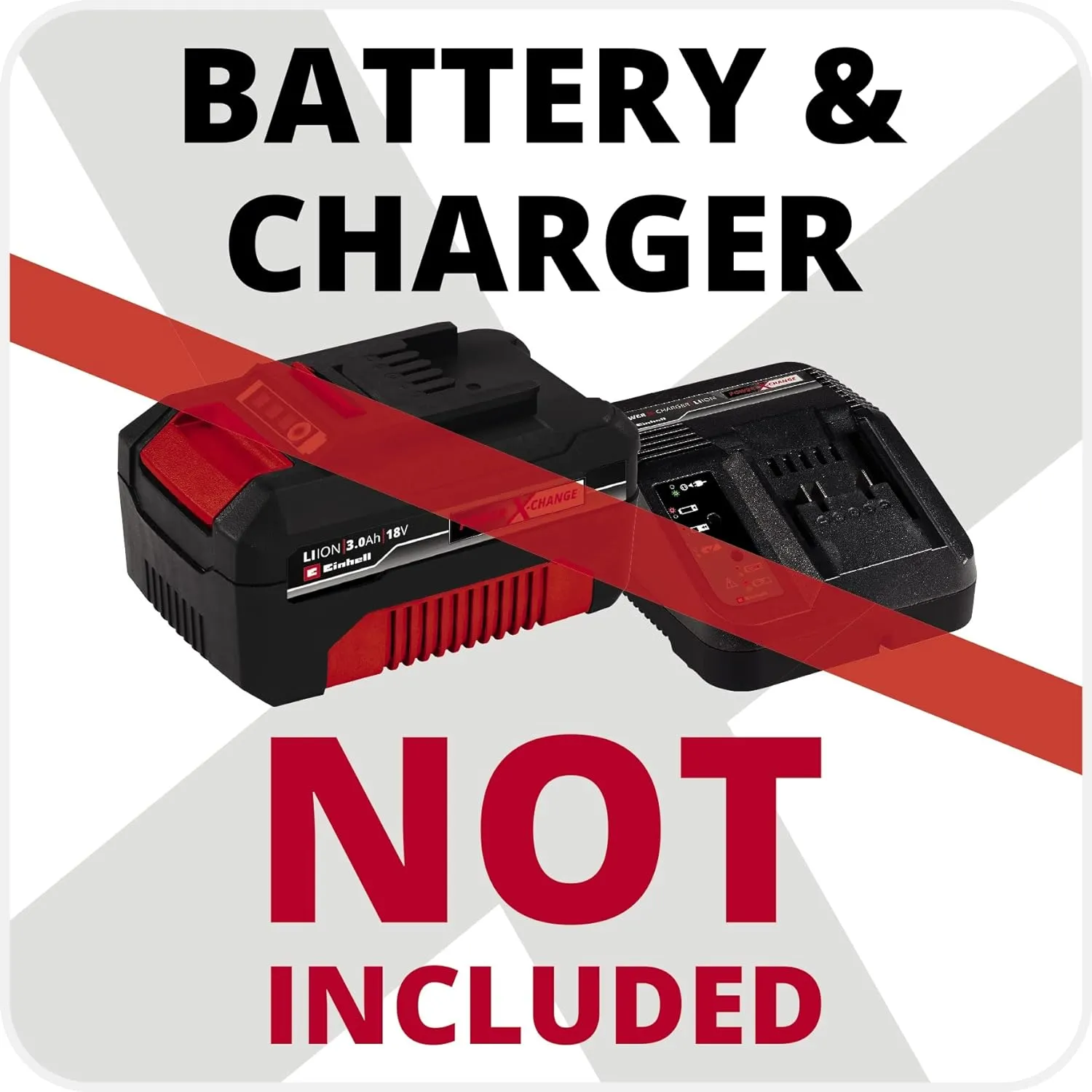 Einhell GE-SA 36/35 Li-Solo Power X-Change Battery Fan (Li-Ion, 36 V, Brushless Motor, 35 cm Roller, 28 L Collecting Bag, Adjustable Working Depth, No Battery)