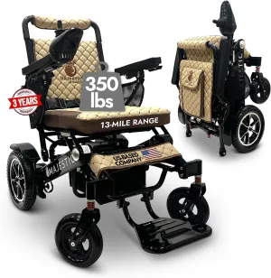 Electric Wheelchairs for Adults, 350 lbs Capacity, Up to 13 Miles Range, Lightweight Wheelchair for Seniors,Remote Controlled Wheel Chair, All Terrain, Airline and Cruise Approved, IQ-7000 by Majestic