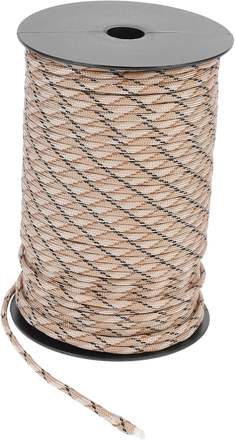 Emergency Safety Tools 100m Outdoor Climbing Rope Weatherproof Tent Rope for Camping