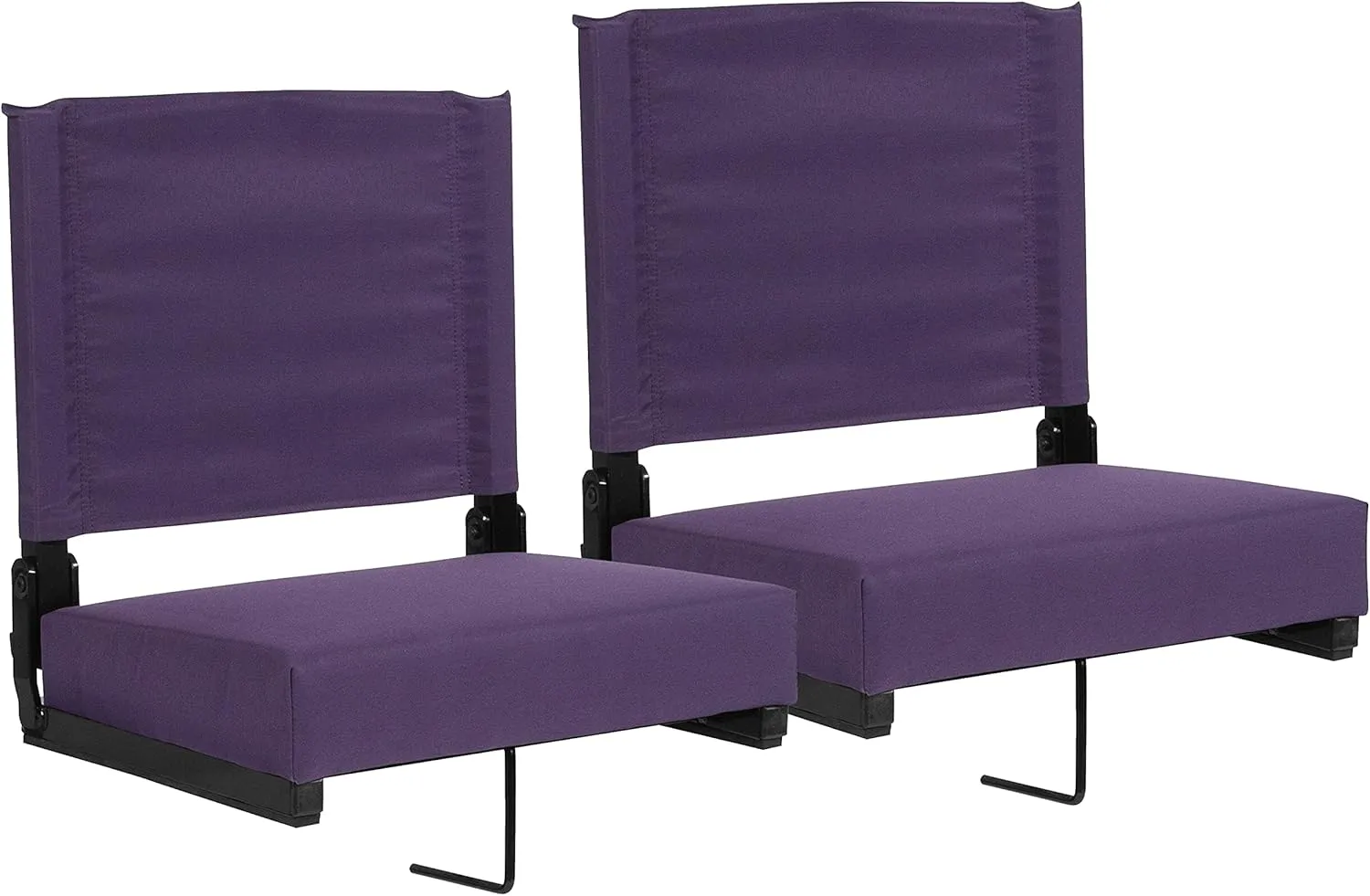 EMMA   OLIVER Lightweight Stadium Chair with Ultra-Padded Seat, 500 lb. Rated