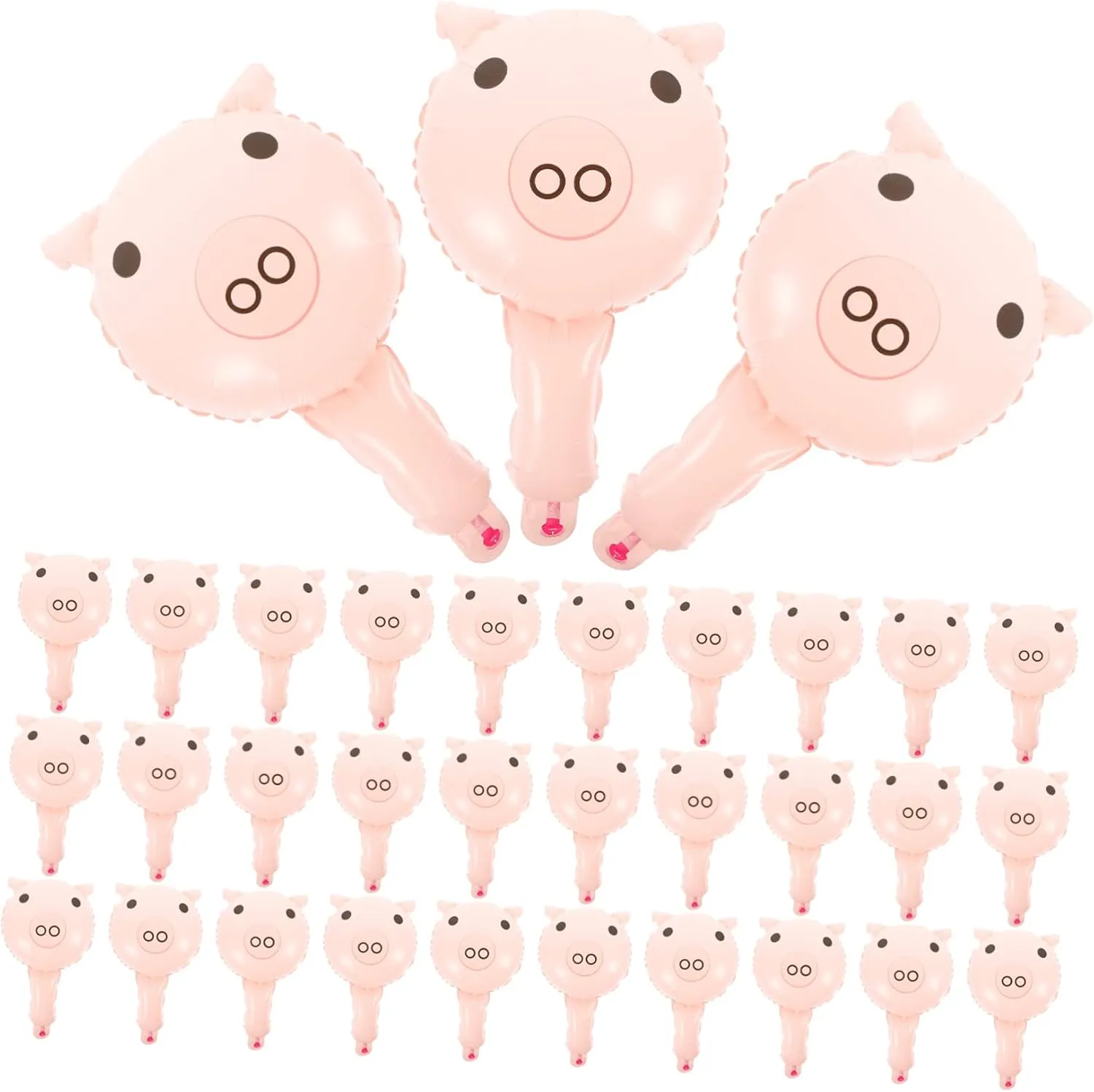 ERINGOGO Foil Balloon Ornament 50pcs Inflatable Pig Balloons for Summer Decor Celebrations