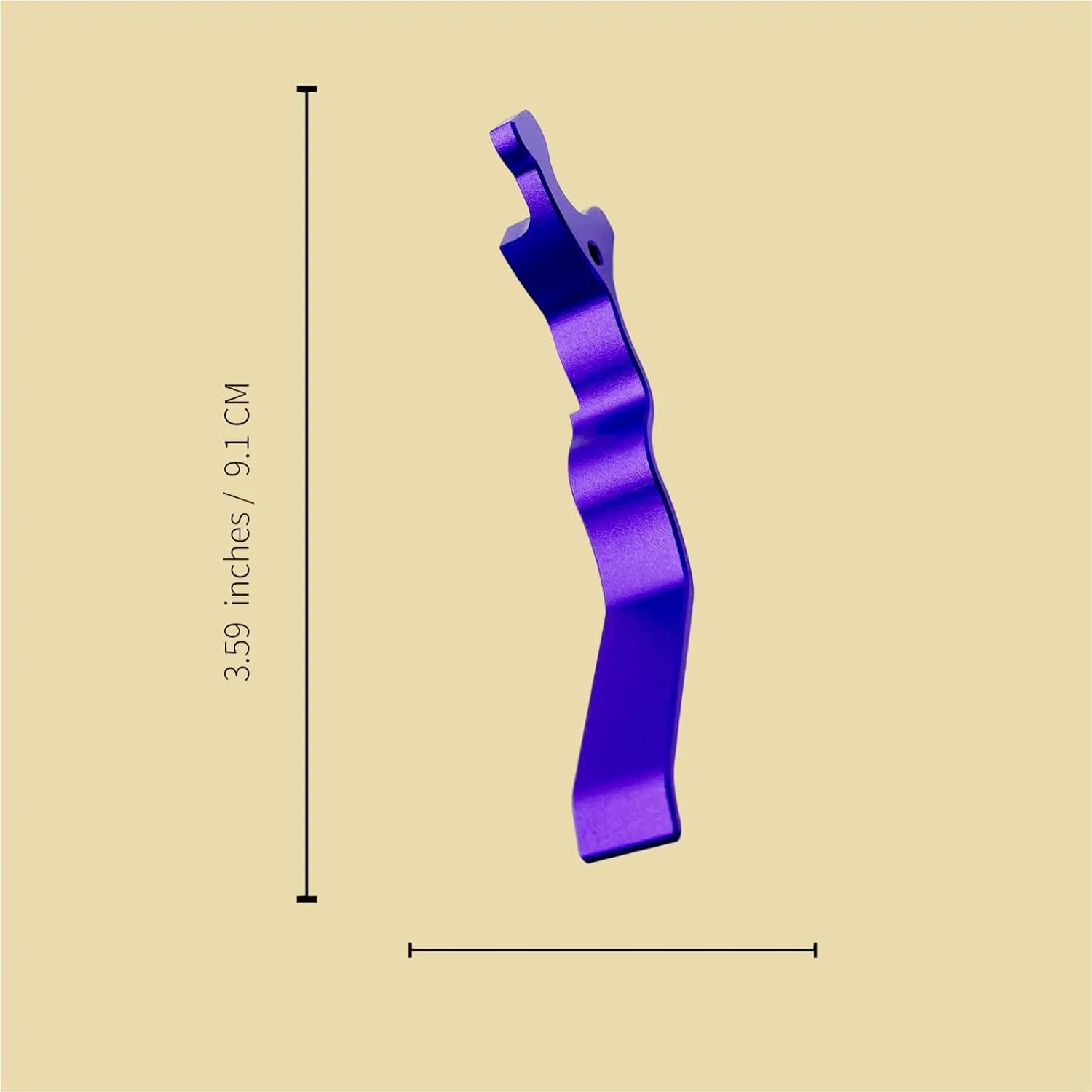 Extended Lever and Handle for 10-22 Combo (Purple)