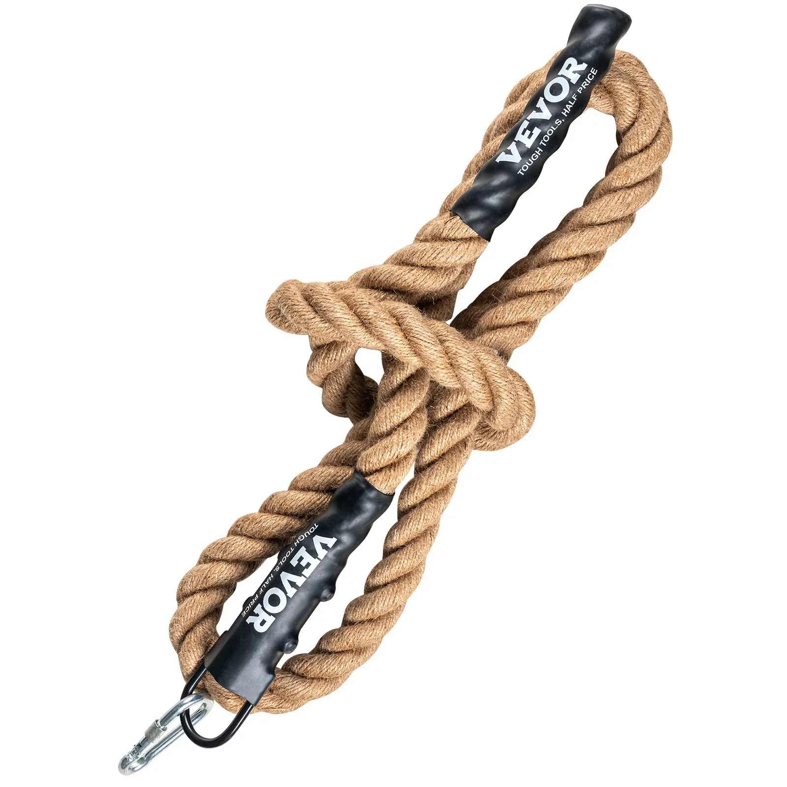 (FINAL PRICES ARE LOWER ON OUR SITE!) VEVOR 1.5"x10FT Gym Climbing Rope Fitness Strength Training Rope Home Exercise