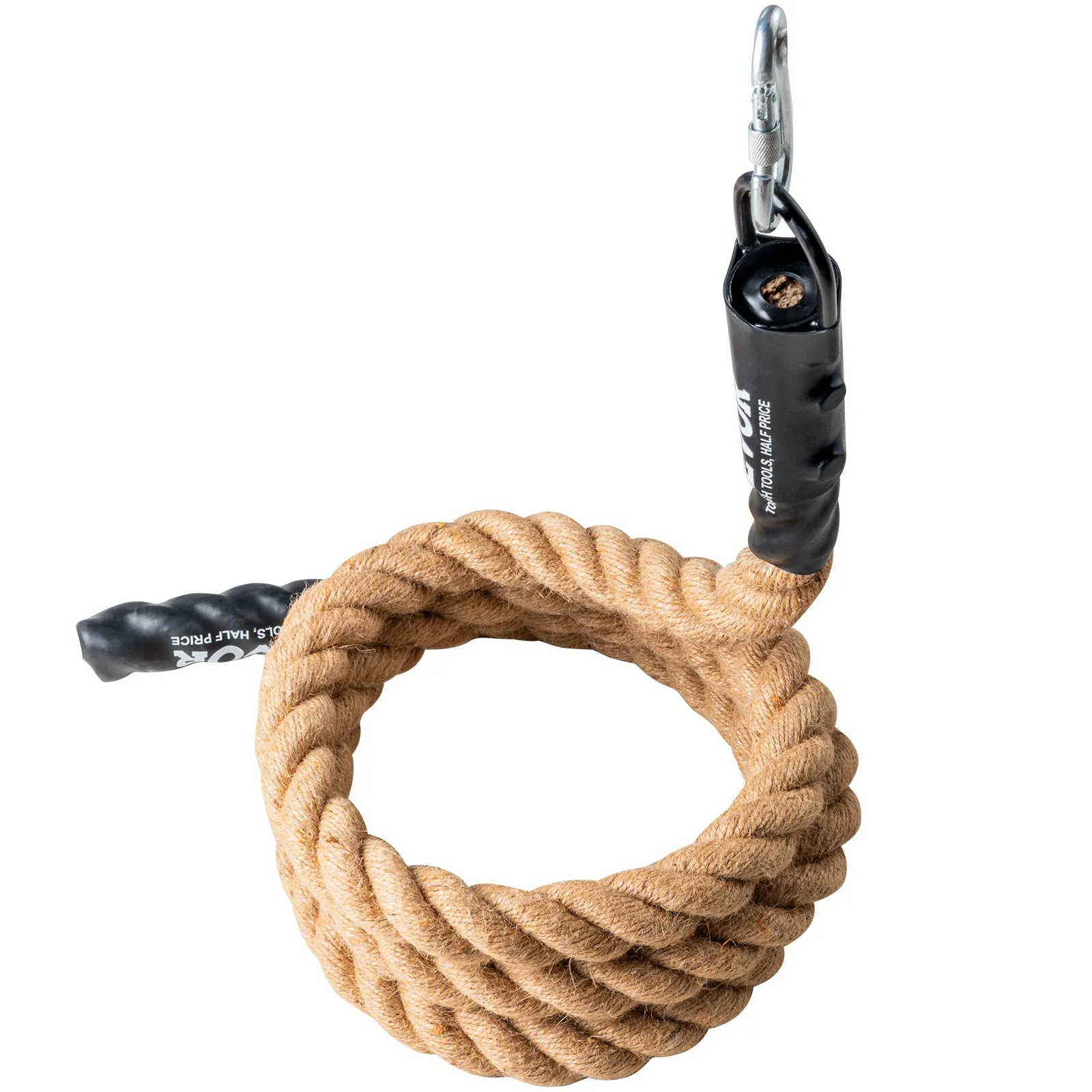 (FINAL PRICES ARE LOWER ON OUR SITE!) VEVOR 1.5"x10FT Gym Climbing Rope Fitness Strength Training Rope Home Exercise