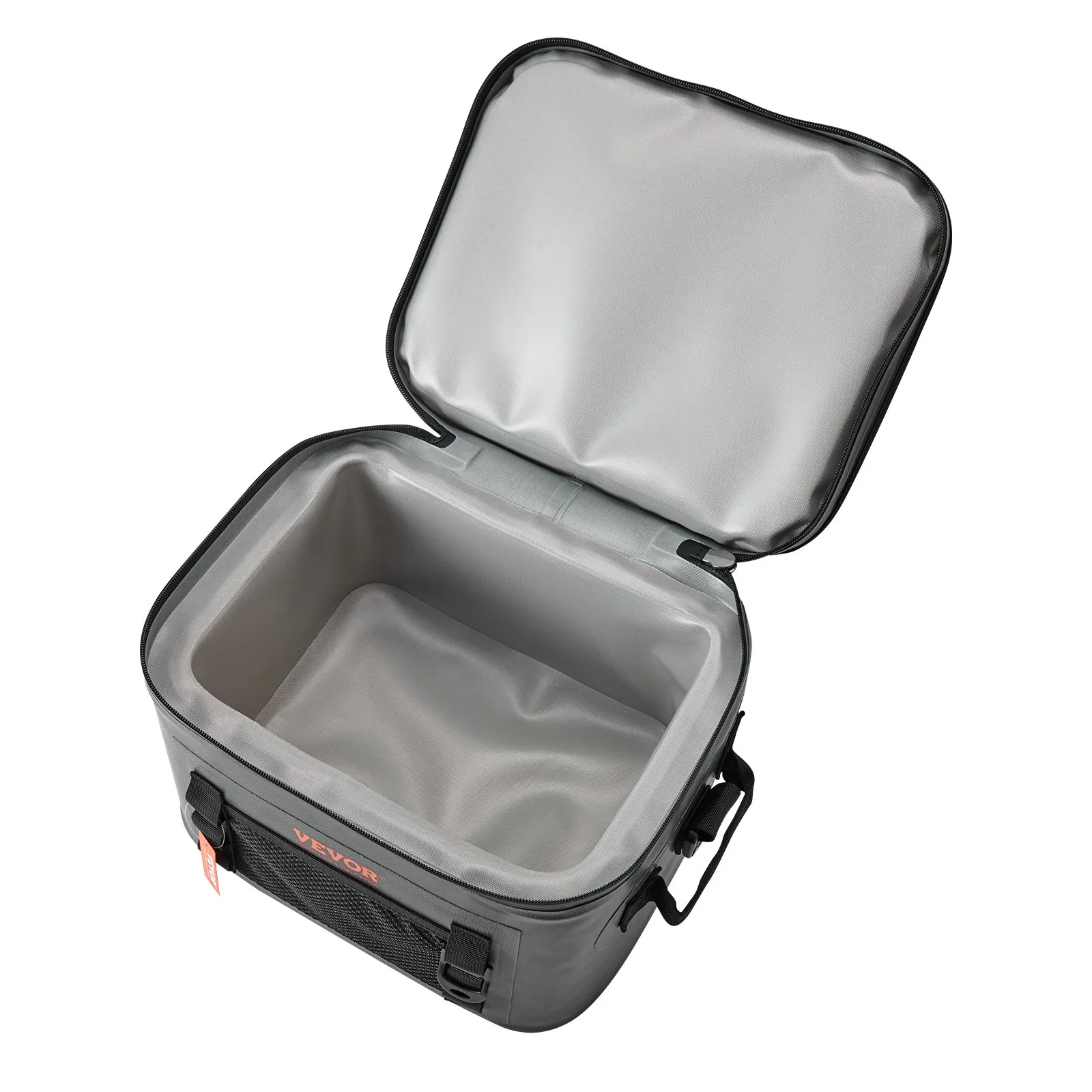 (FINAL PRICES ARE LOWER ON OUR SITE!) VEVOR Soft Cooler Bag, 16 Cans Soft Sided Cooler Bag Leakproof with Zipper, Waterproof Soft Cooler Insulated Bag, Lightweight & Portable Collapsible Cooler for Beach, Hiking, Picnic, Camping, Travel