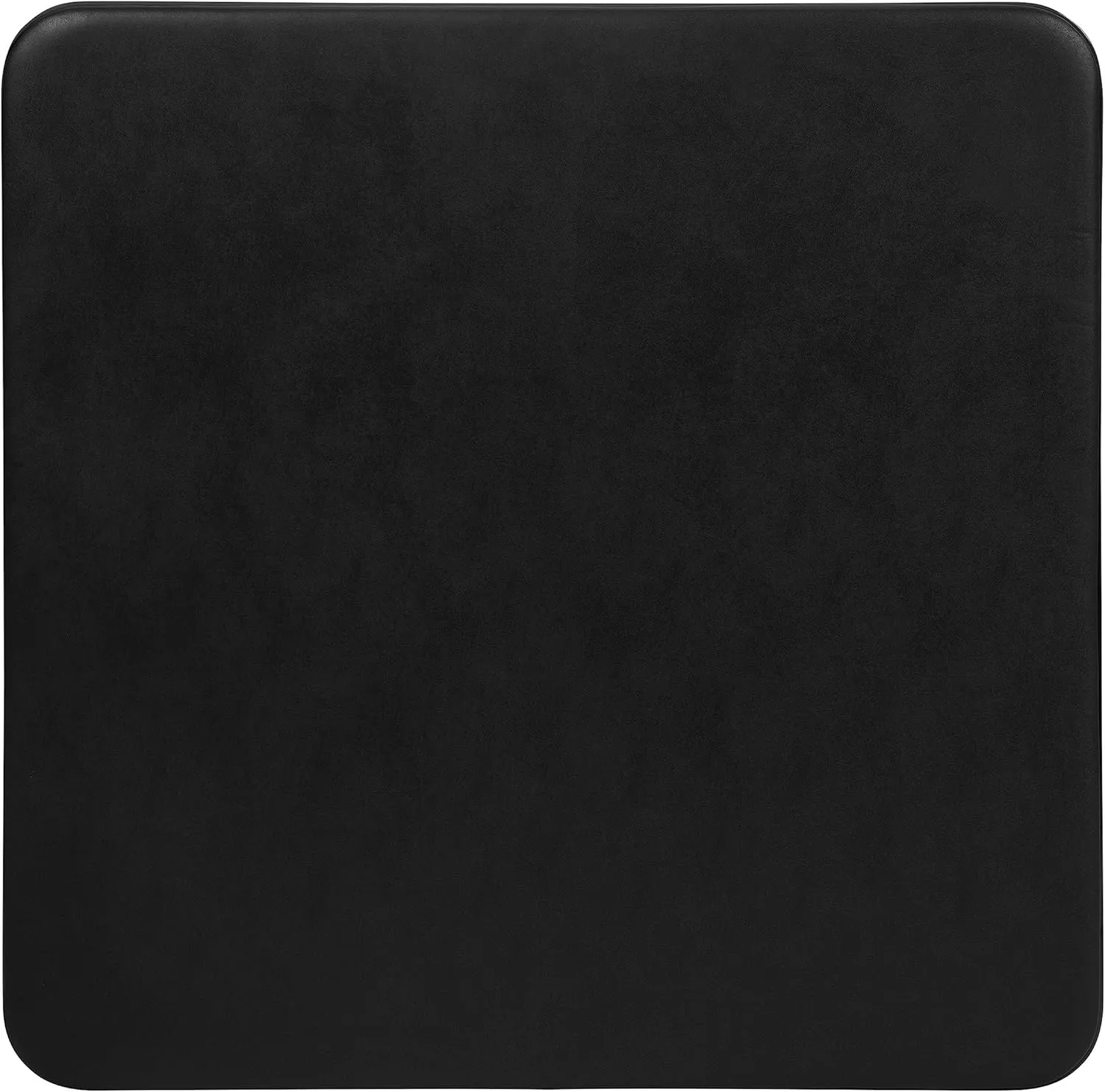 Flash Furniture Madelyn 33.5" Square Folding Multipurpose Card Table with Padded Vinyl Top, Portable Folding Game Table for 4 Players, Black