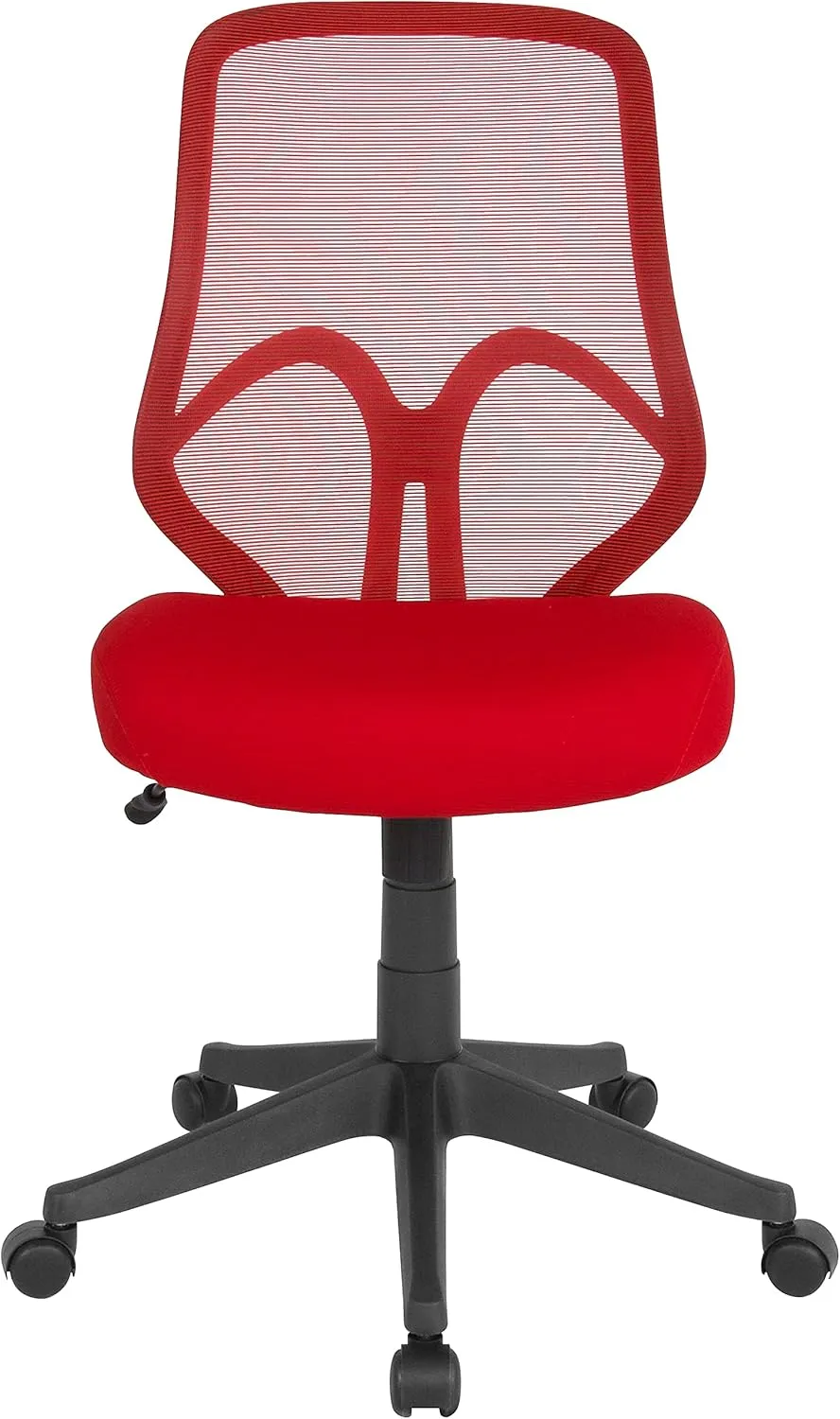 Flash Furniture Salerno Series High Back Red Mesh Office Chair