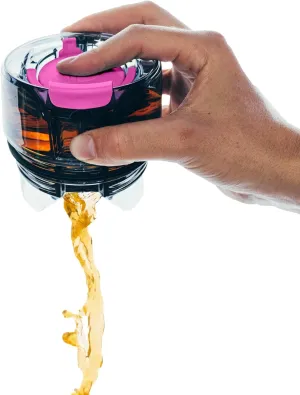 FlasKap Madic 9oz Drinking System: Compatible with Most 30oz Tumblers, Mixed Drink Well Attachment, Leak Proof Lid