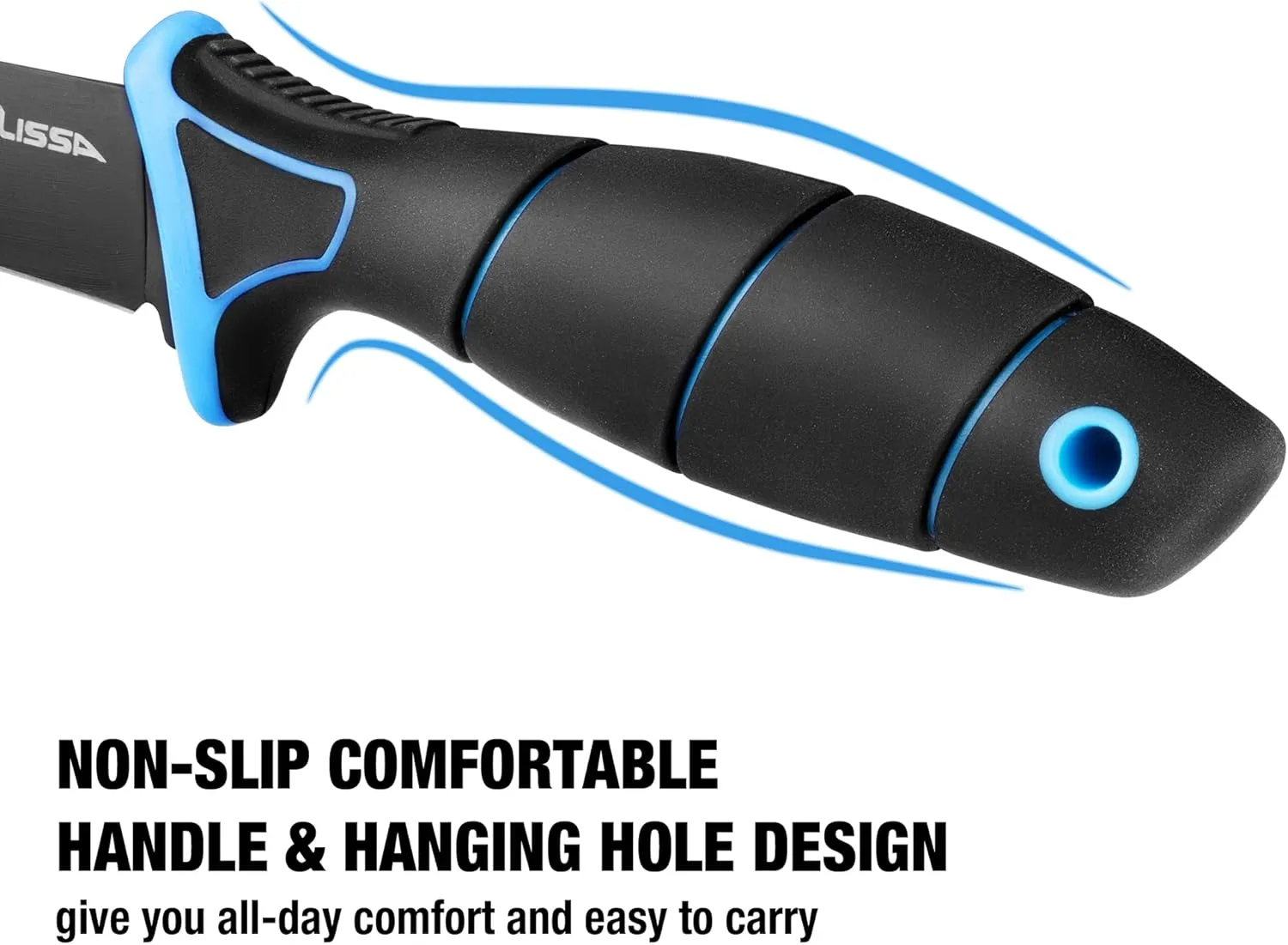 FLISSA Fillet Knife Set, Boning Knife & Bait Knives with Sharpener, Protective Sheath, Belt Clip, Non-Slip Handle, Portable Pouch & Corrosion Resistant Coating Blade, for Fresh or Saltwater (4-Piece)