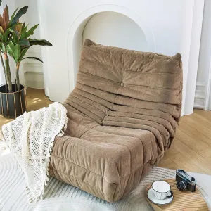 Floor Sofa Bean Bag Chair for Adults Fireside Bean Bag Lounger Memory Foam Chair for Home, Office, Apartment or Gaming Venue