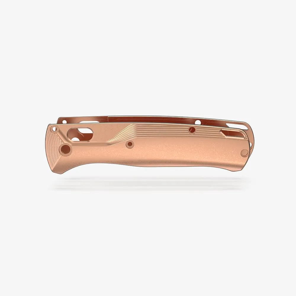 Flytanium Crossfade Copper Knife Handle Scales Compatible with Benchmade Bugout 535 EDC Knife – FLY-0797