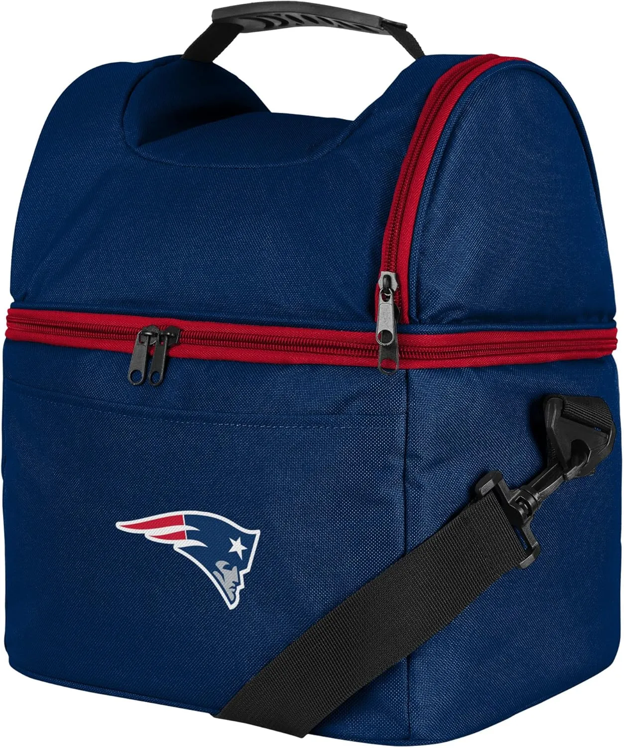 FOCO NFL Unisex-Adult NFL Team Logo Solid Double Compartment Cooler