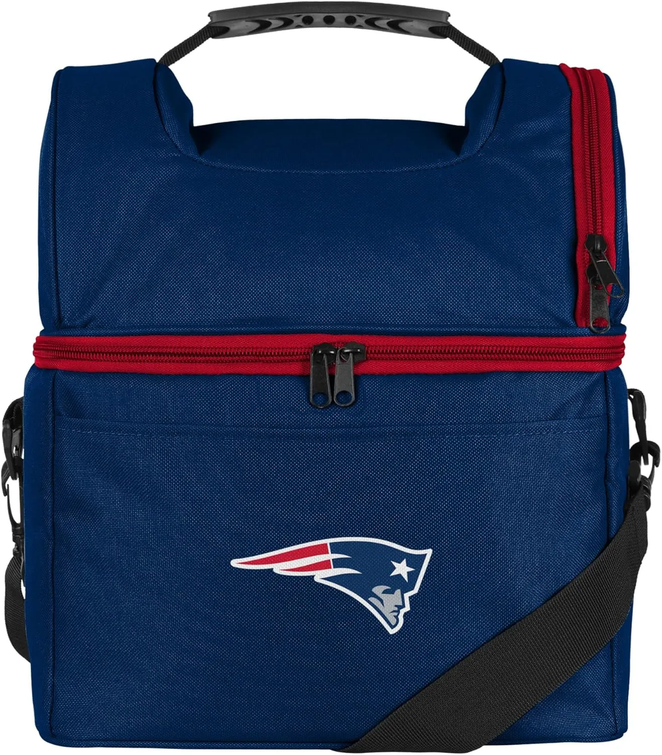 FOCO NFL Unisex-Adult NFL Team Logo Solid Double Compartment Cooler