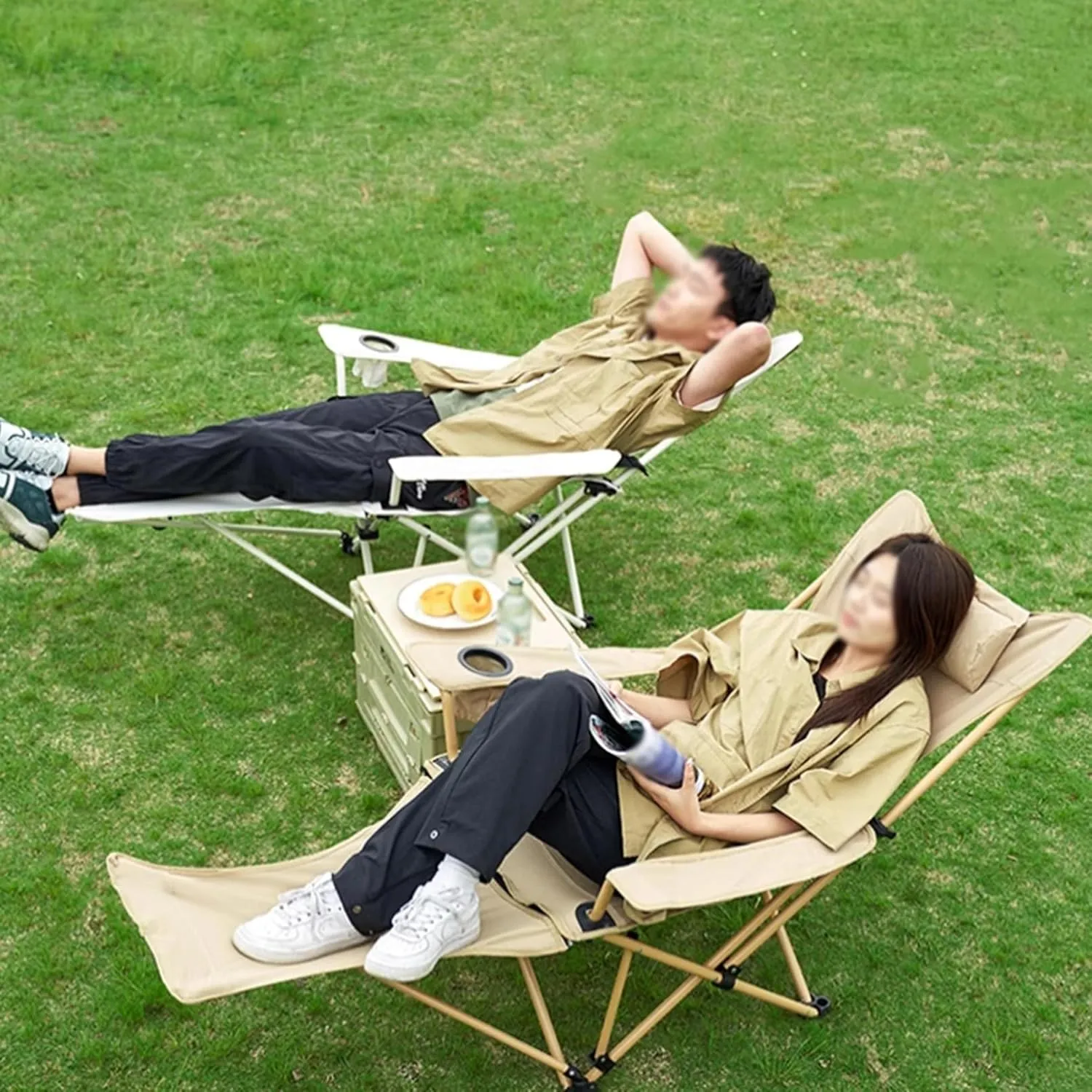 Foldable Recliner, Zero Gravity Chair, for Adults Portable Outdoor Lightweight Sun Chairs with Carry Bag,for Camp Picnics Fishing