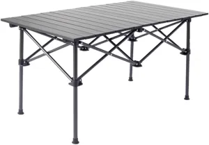 Folding Camping Table Large Portable Roll Up Picnic Side Table for Outdoor Camping Picnic Fishing