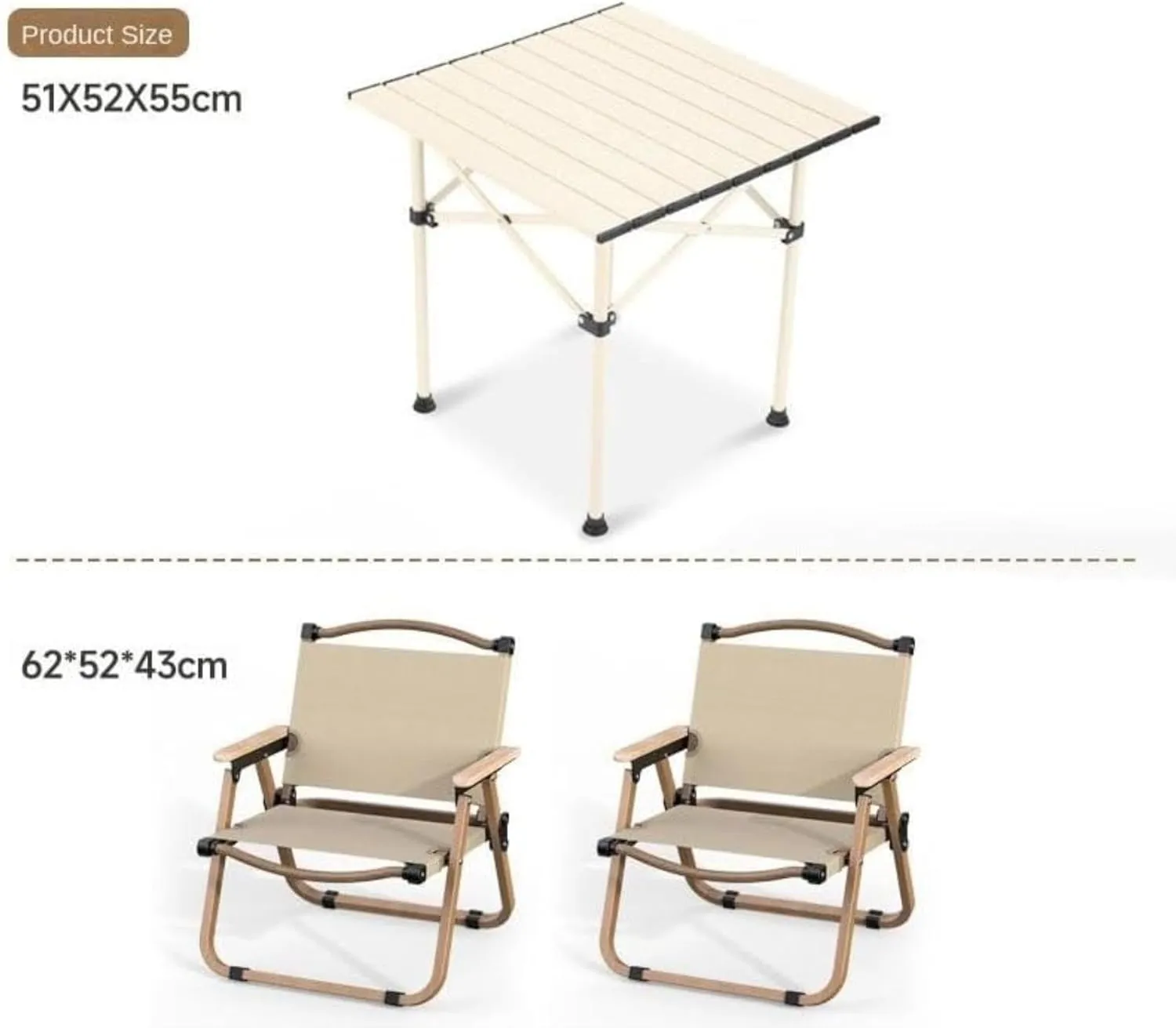Folding Camping Table Outdoor Folding Table Portable Aluminum Roll-up Table Carrying Bag for Camping Backpacking Picnic BBQ Party，Camping Tables and Chairs