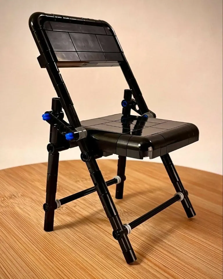 Folding Chair, by Zachary Steinman (Pack of 2)
