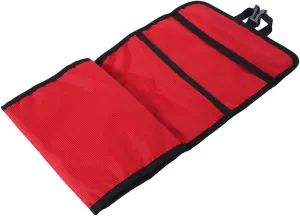 Folding Climbing Storage Bag with Hanging HooksMountain Storage BagHanging Hooks Bag,Rope BagTactical Backpacks (Red)