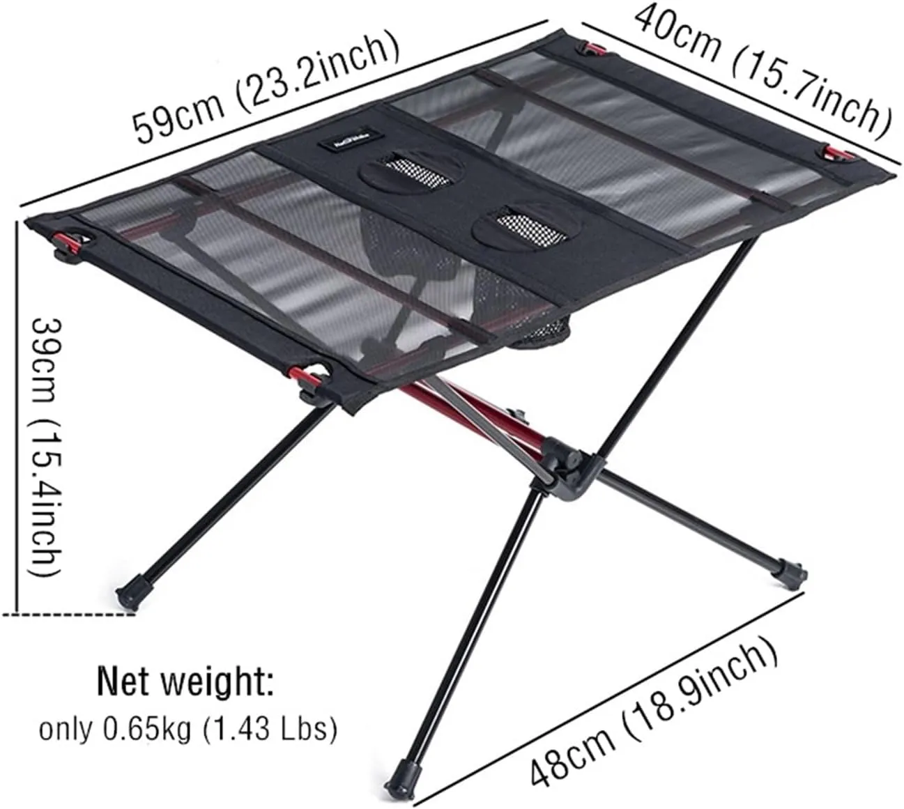 Folding Dining Table Aluminum Alloy Folding Camping Table Portable Roll Up Outdoor Picnic Table Fishing Desk Ultralight Collapsible Table