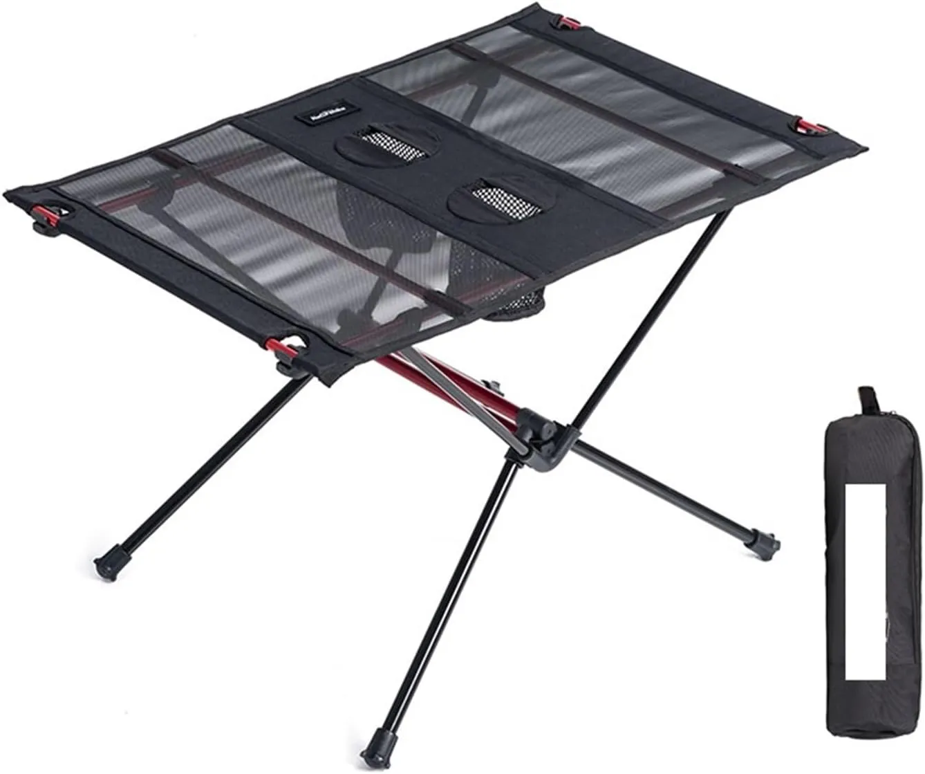 Folding Dining Table Aluminum Alloy Folding Camping Table Portable Roll Up Outdoor Picnic Table Fishing Desk Ultralight Collapsible Table