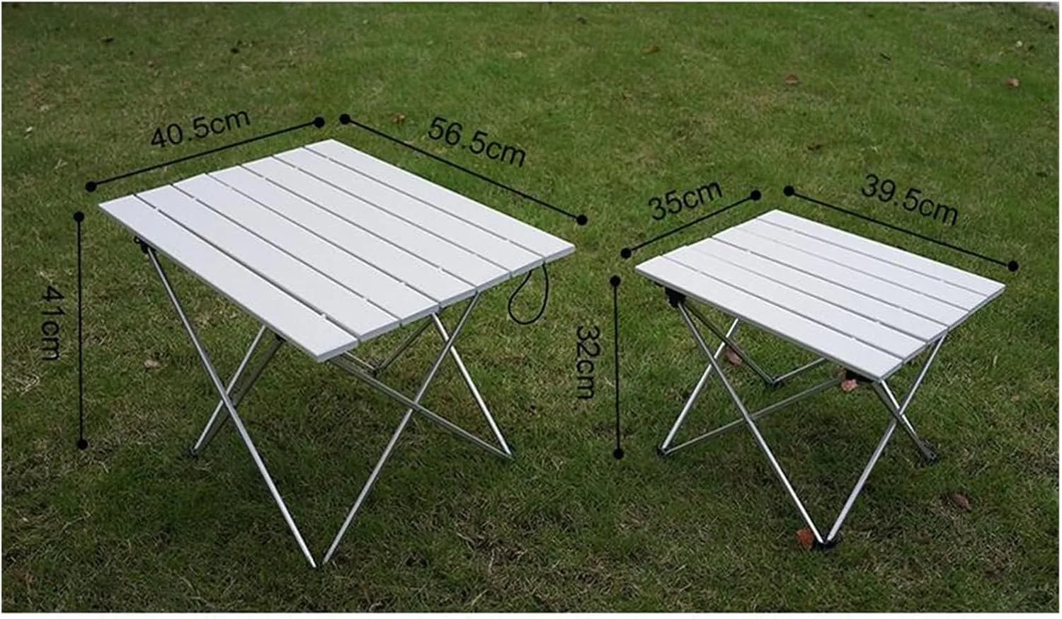 Folding Dining Table Foldable Folding Camping Hiking Desk Traveling Outdoor Furniture Table Aluminum Alloy Portable Table Outdoor Furniture (Color : Black39.5x35x31.5cm)