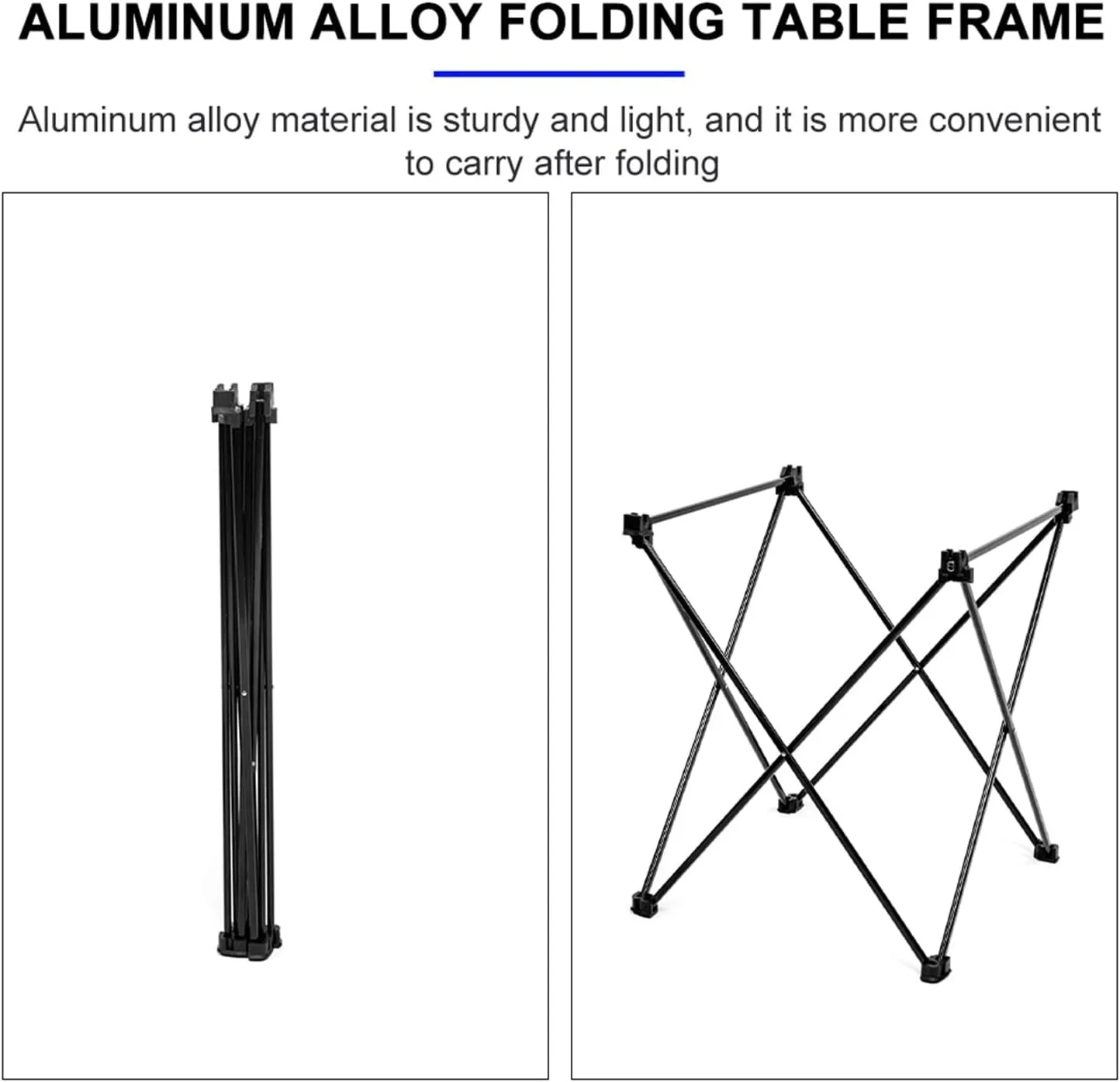 Folding Dining Table Outdoor Recreation Kitchen Tourist PlianteTravel Supplies Tourism Camping Folding Roll Tables Picnic Foldable Desks (Color : S Table with Bag)