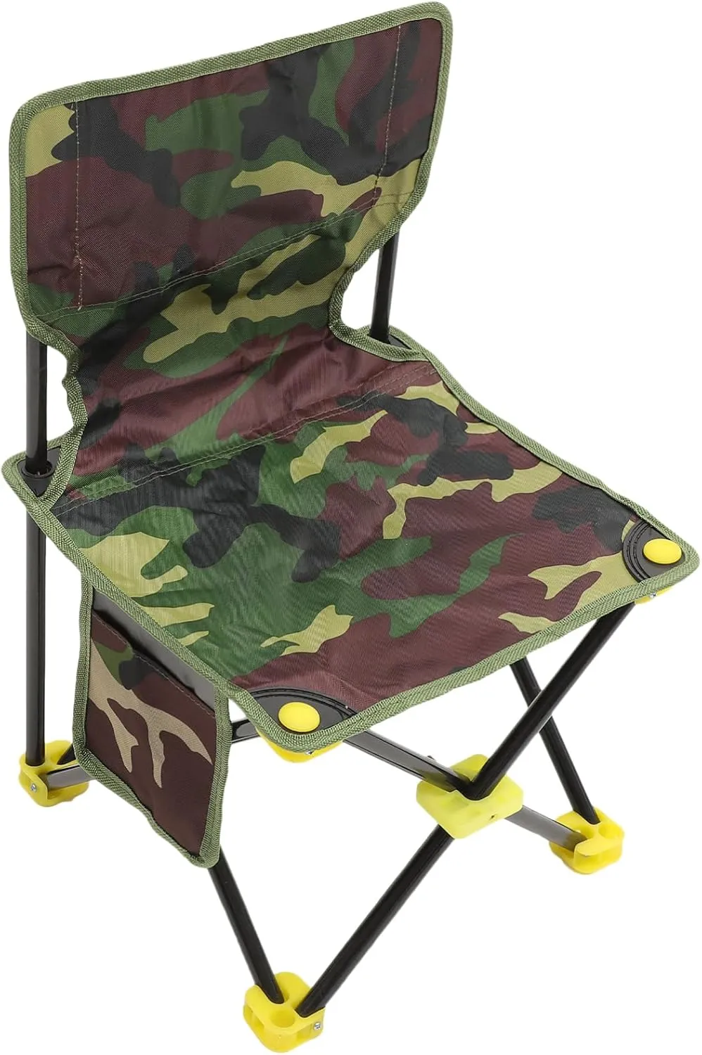Folding Fishing Chair with Backrest Portable Stool for Outdoor Activities Lightweight and Durable Fishing Supplies Compact Design for Camping and Hiking