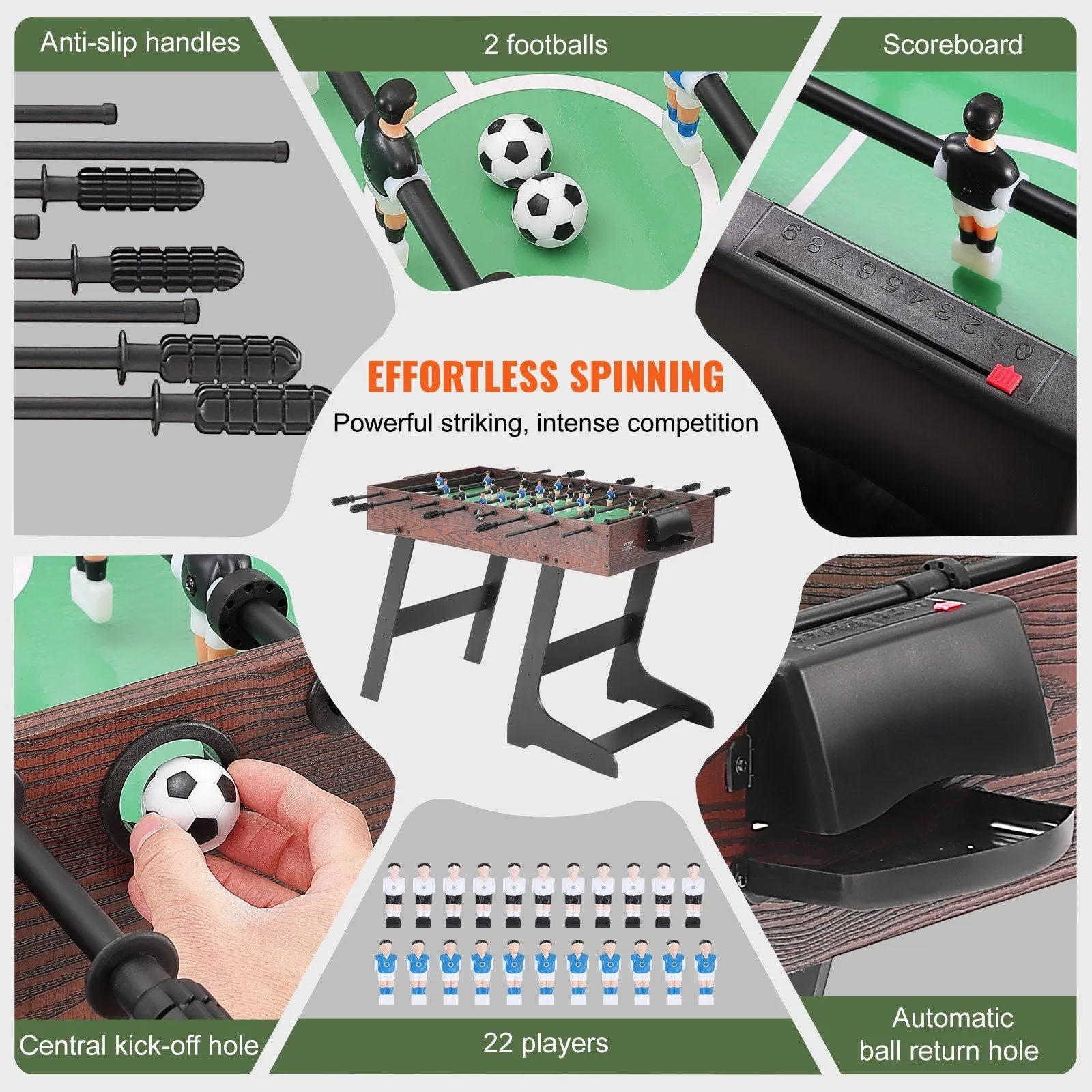 Folding Foosball Table