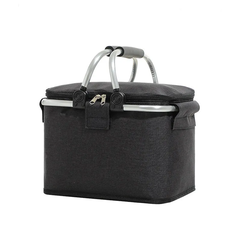 Folding Insulated Picnic Basket – Portable & Lightweight